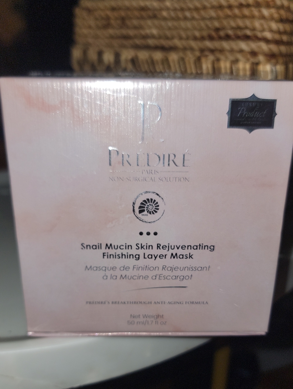 PRE D Snail Mucin Skin Rejuvenating Finishing Layer Mask